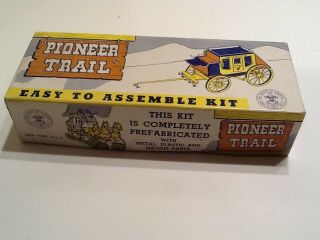 Construction Kit / Stage Coach 501/ Pioneer Trail - Boy Scout Bsa A132/6 - 11