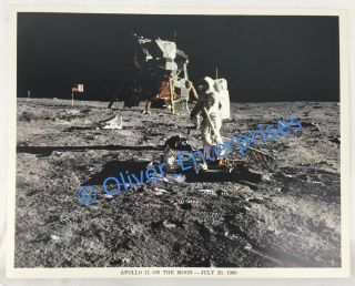 Vintage Nasa Apollo 11 Space Moon Lunar Module Aldrin - Conspiracy Photo 1