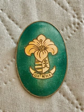 1939 Gödöllő World Girl Scout Hungary Jamboree Badge