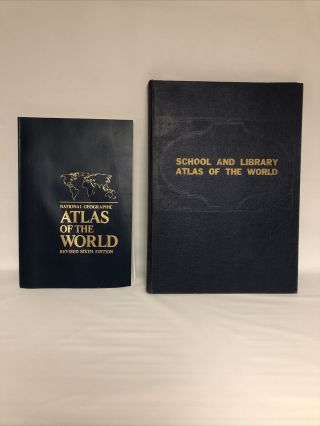 National Geographic Atlas Of The World/ School And Library Atlas Of The World