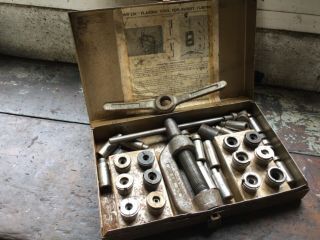 Vintage Sykes Pickavant Brake Pipe Flaring Tool Kit Perfect For Classic Car