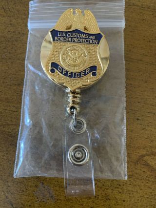 U.  S.  Customs And Border Protection Officer Card Key Holder (, In Bag)