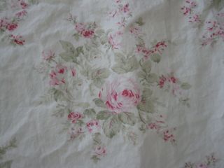 Vintage Pair Shabby Chic Home By Rachel Ashwell European Shams Flowers And Roses