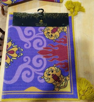 Disney Princess Aladdin Magic Carpet Area Rug With Tassels 39 " X 23 " Ukonic Read