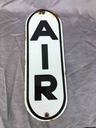 Porcelain Air Sign For Tire Store Or Gas Service Station