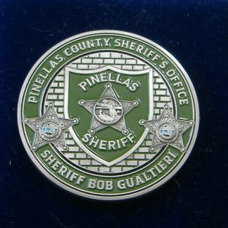 Pinellas County Florida Sheriff Office Crowd Management Team Challenge Coin
