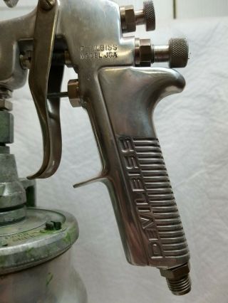 Vintage Devilbiss Spray Gun model JGA with cup 2