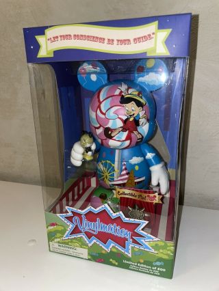 Disney Store Le 500 Vinylmation Kidada Series 9 " 1.  5” Pin Pinocchio Jiminy Nib