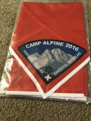Transatlantic Council Black Eagle Lodge 482 Camp Alpine 2016 Neckerchief