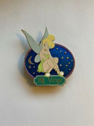 Disney Shopping Horoscope Series Jumbo Tinker Bell Stars Moons Disney Pin (b9)