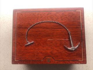 Vintage Rolex Oyster Submariner Anchor 300m 1000ft & Wooden Box