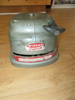 Vintage WJ7 Wizard Outboard Recoil Starter and top cover ME 6757 D 3