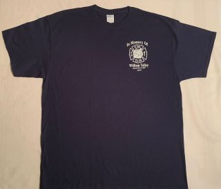 FDNY NYC Fire Department York City T - Shirt Sz XL Engine 286TL 135 Queens 3