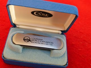 Case Xx Usa Lwe 1984 In Gift Box Equal End Louisiana Expo Stainless Knife