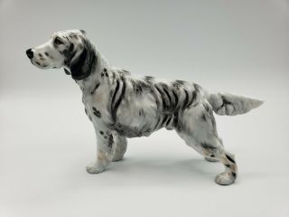 Vintage Royal Doulton English Setter Dog Figurine Hn 1051 Frederick Dawes