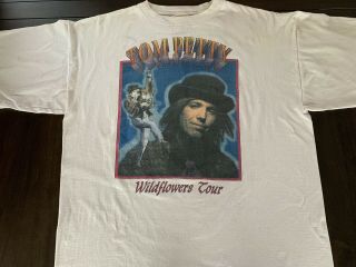 Vintage Tom Petty And The Heartbreakers Tour 1995 T - Shirt