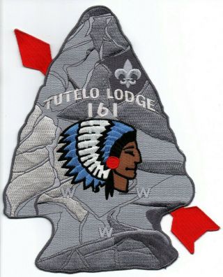 Boy Scout Oa 161 Tutelo Lodge Jacket Patch