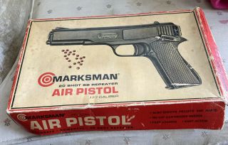 Vintage Marksman Repeater.  177 Cal.  Air Pistol