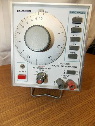Vintage Leader Electronics Lag - 120a Audio Generator