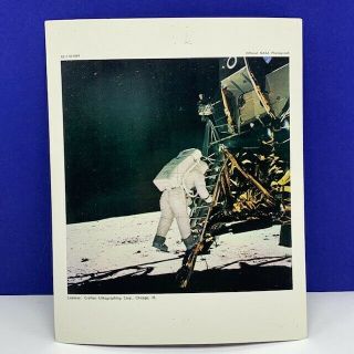 Official Nasa Photograph Apollo 11 Crofton Space Edwin Aldrin First Steps Moon