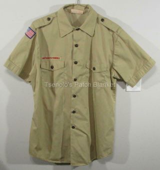 Boy Scout Now Scouts Bsa Uniform Shirt Size Adult Large Ss 082