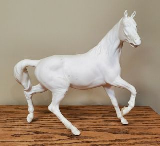 Vintage Beswick Horse Spirit Of The Wind Matte White Exc Detail