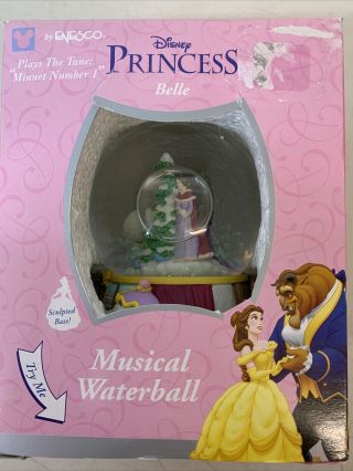 Disney Princess Belle Musical Waterball Beauty And The Beast