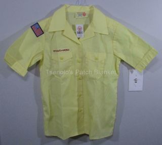 Cub Scout Bsa Uniform Blouse Size Ladies Large Ss 156