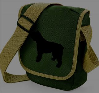Bouvier Des Flandres Bag Dog Silhouette Dog Walkers Shoulder Bags Birthday Gift