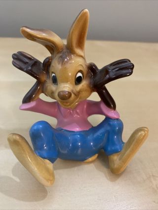 Vintage Walt Disney Productions Brer Rabbit Song Of The South - Ceramic Figurine