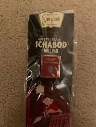 Disney 2002 Storybook Series - The Wind In The Willows Mr.  Toad - - Hinged Pin - Pins