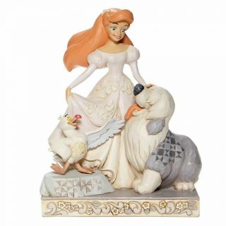Disney Jim Shore White Woodland Ariel Little Mermaid Figurine 6008066