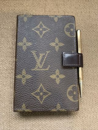Vintage Louis Vuitton Mini Agenda,  Card Or Address Book