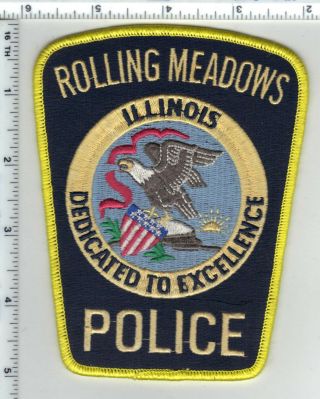 Rolling Meadows Police (illinois) Shoulder Patch