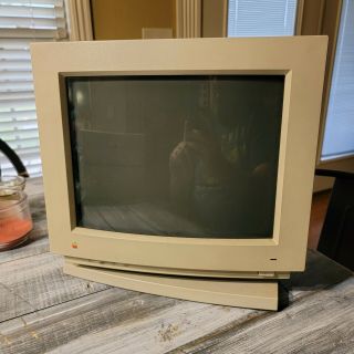 Vintage Apple Macintosh Color Display Crt Monitor M1212 12”