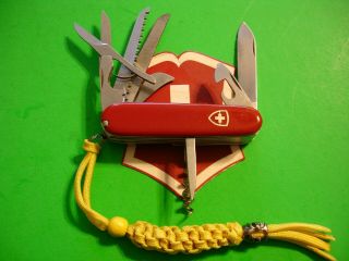 Ntsa Vntg (1957 -) Swiss Army Victorinox " Elinox " Pkt Knife Outdoorsman