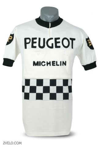 Peugeot Bp Vintage Style Wool Jersey,  Maglia,  Maillot M