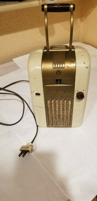 Vintage Westinghouse H 126 Little Jewel Art Deco Am Radio