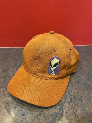 Vintage 90s Alien Workshop " Believe " Snapback Hat Osfa Rare Skate