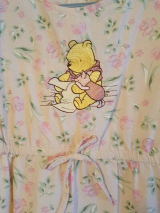 Vintage Disney Winnie The Pooh Girls Dress Sz 7/8 The Disney Store 2