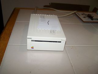 Vintage Apple Unidisk 3.  5 Inch Disk Drive Model A2m2053.