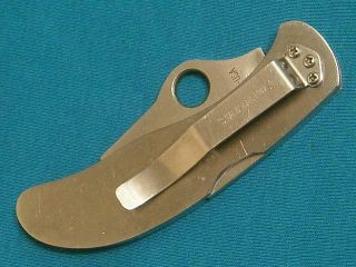 Vintage Spyderco Usa Seki Japan C01 Worker Lockback Folding Knife Knives Jack Ec