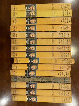 Vintage 15 Tom Swift Jr (science Fiction) & 2 Hardy Boys (1st Edition) Hardbound