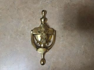 Vintage Mickey Mouse Brass Door Knocker Disney