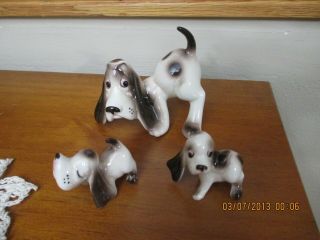 Vintage Freeman & Mcfarlin Ceramic Miniature Dogs