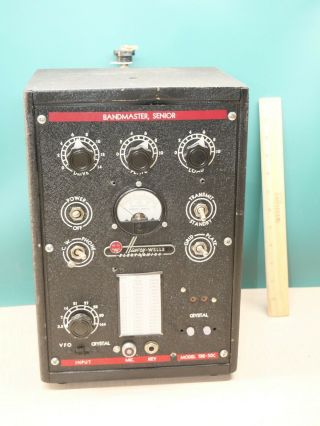 Vintage Harvey Wells Tbs - 50c Ham Radio Transmitter Collector