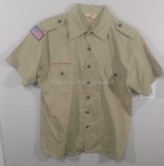 Boy Scout Now Scouts Bsa Uniform Shirt Size Adult Large Ss 116