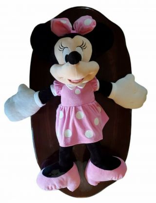 Jumbo 40 " Inch Plush Disney Minnie Mouse Life Size Doll Stuffed Animal Pink