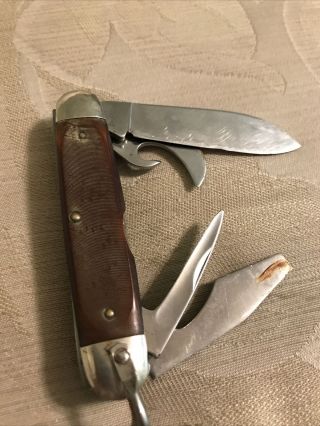 Vintage Boy Scout 4 - Blade Pocket Knife - Ulster 2