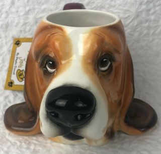 Big Sky Canine Bassett Hound Ceramic Mug
